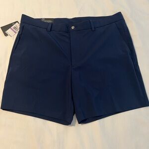Callaway Men's Deep Blue Flat Front Shorts